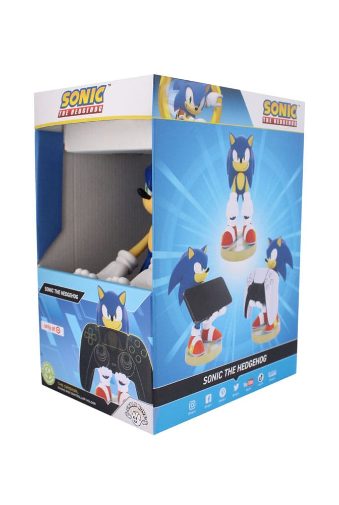 Sonic the Hedgehog Cable Guys Lade-Halter Sonic 20 cm Image 4