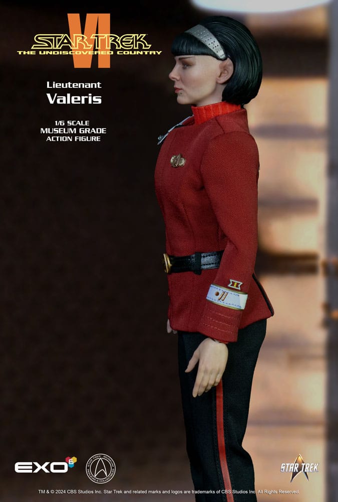 Star Trek VI: Das unentdeckte Land Actionfigur 1/6 Lieutenant Valeris 28 cm Image 8