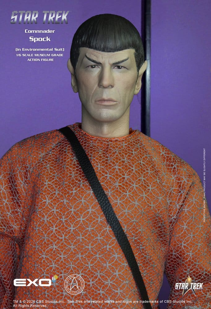 Raumschiff Enterprise Actionfigur 1/6 Spock (im Schutzanzug) 30 cm Image 11