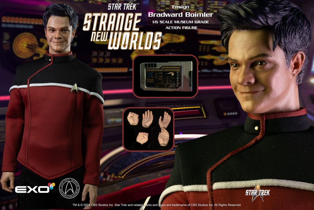 Star Trek: Strange New Worlds Actionfigur 1/6 Ensign Boimler 30 cm Image 13