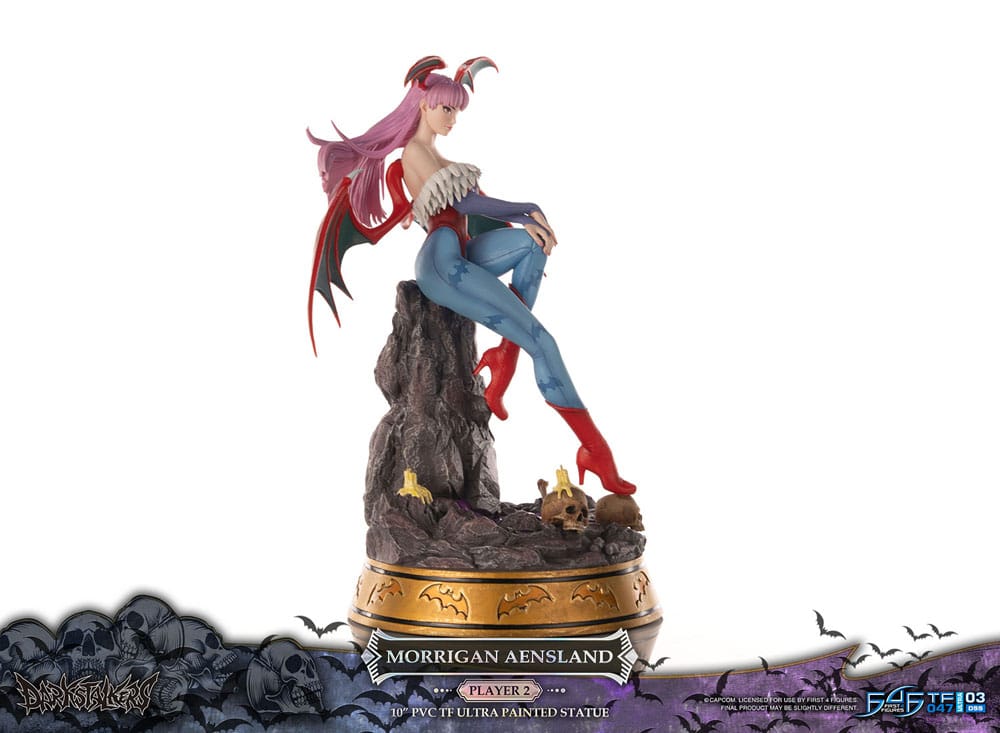 Darkstalkers PVC Statue Morrigan Aensland Player 2 Variant 25 cm Image 19