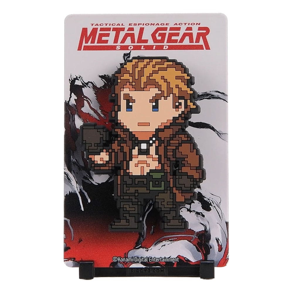 Metal Gear Solid 1 FiGGYZ Magnet-Sammelfigur Liquid Snake 11 cm Image 2