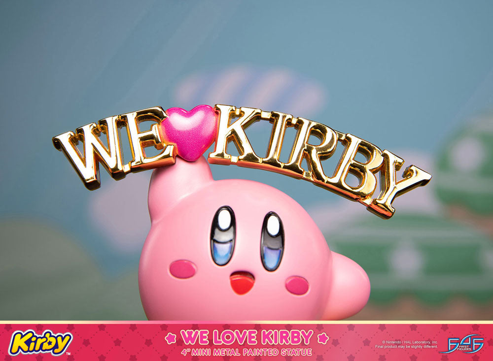 Kirby DieCast Statue We Love Kirby 10 cm Image 12