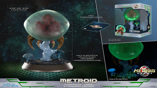 Metroid Prime PVC Figur Metroid (Standard) (Glow in the Dark) 21 cm Image 2