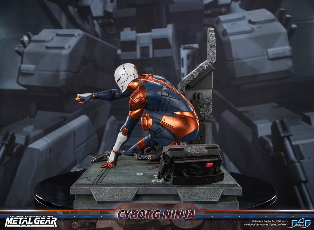 Metal Gear Solid Statue Cyborg Ninja (Gray Fox) 41 cm Image 10