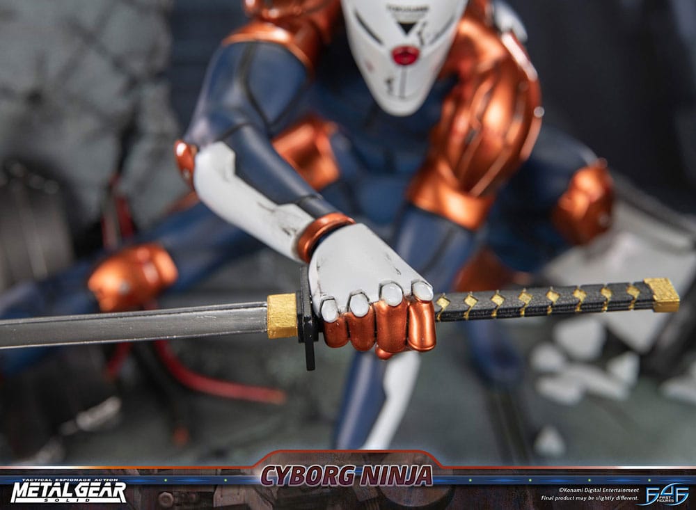 Metal Gear Solid Statue Cyborg Ninja (Gray Fox) 41 cm Image 18