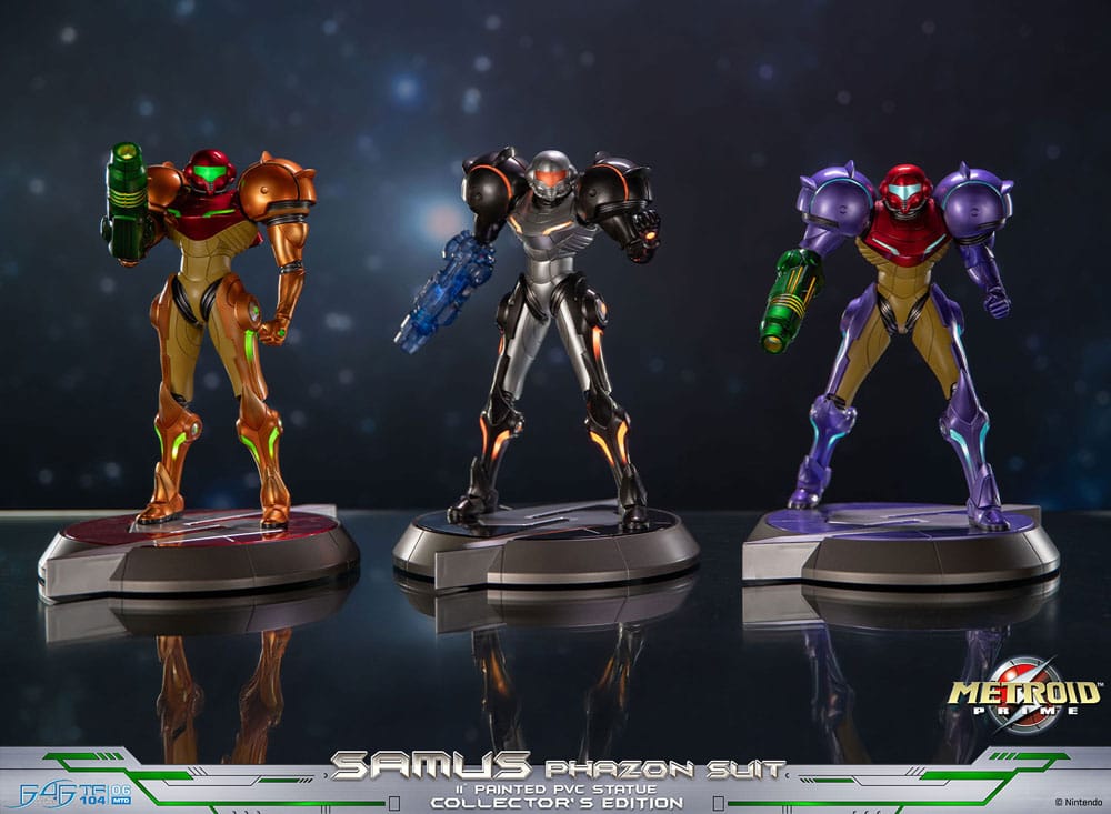 Metroid Prime PVC Statue Samus Phazon Suit Collector´s Edition 28 cm Image 24