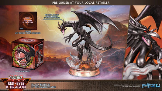 Yu-Gi-Oh! PVC Statue Red-Eyes B. Dragon Black Colour 33 cm Image 2