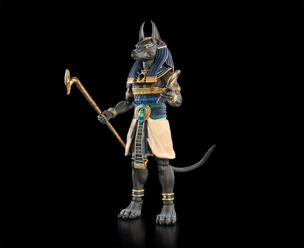 Figura Obscura Actionfigur Anubis Black & Blue Image 6