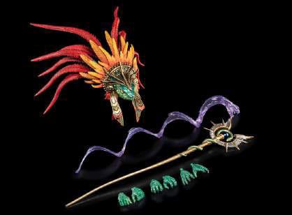 Mythic Legions: Reign of the Beasts Actionfigur Bassylia Deluxe Edition Image 5