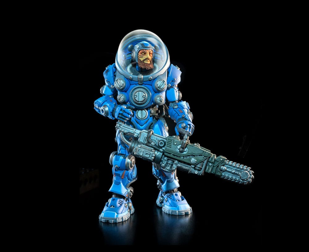 Cosmic Legions: OxKrewe Book One Thraxxon Actionfigur Vellok Speer (Deluxe) Image 7