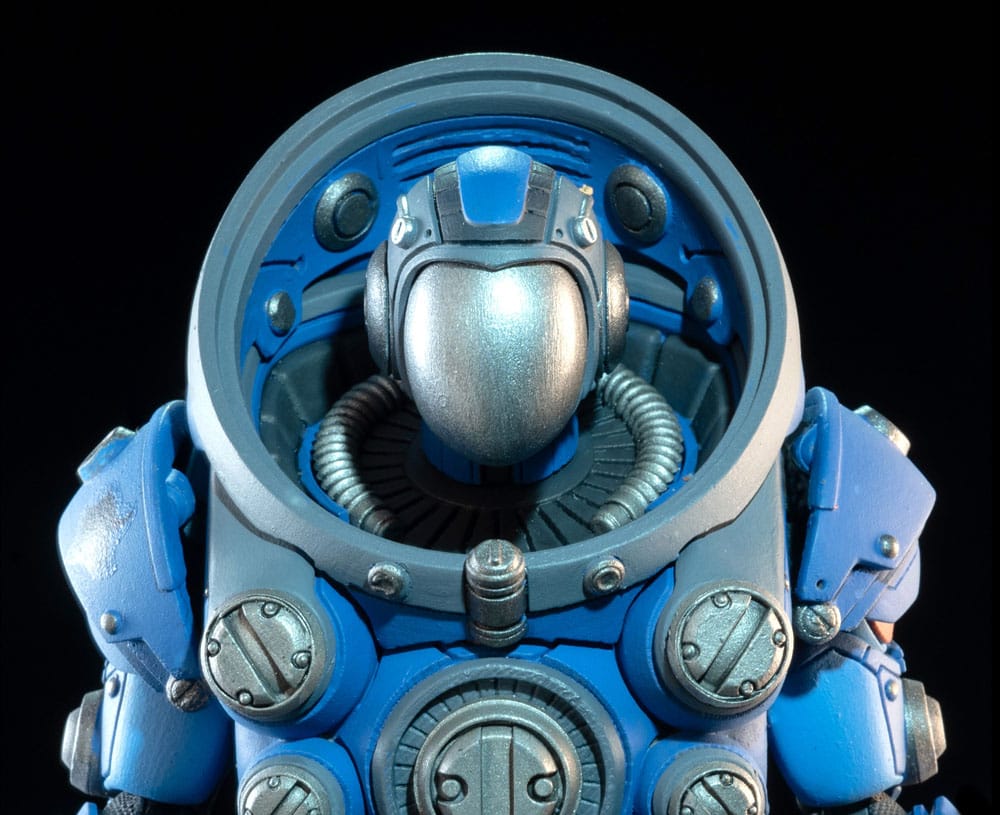 Cosmic Legions: OxKrewe Book One Thraxxon Actionfigur Vellok Speer (Deluxe) Image 12