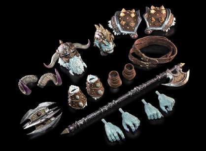 Mythic Legions: Ashes of Agbendor Actionfigur Frost Ogre Ogre Scale Image 6