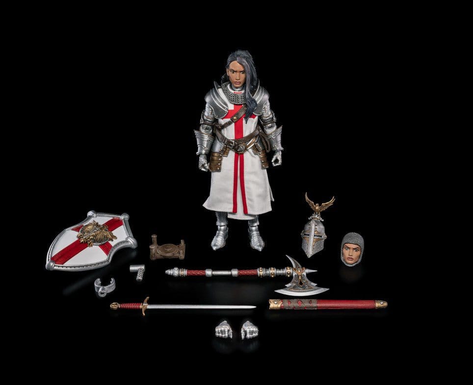 Mythic Legions: Dawns of Discovery Actionfigur General Delphina of Eathyross Image 3