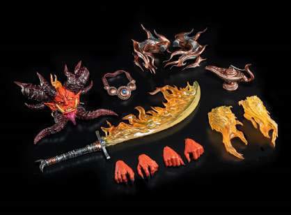 Mythic Legions: Reign of the Beasts Actionfigur J'hennem Brute Scale Image 4