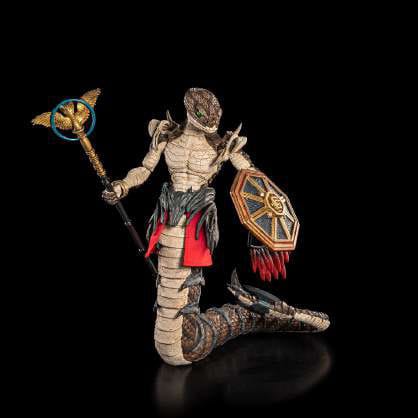 Mythic Legions: Reign of the Beasts Actionfigur Serpenspire Royal Guard Deluxe Edition Image 2