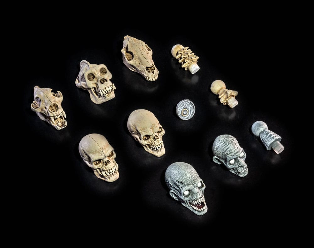 Mythic Legions: All Stars 6 Zubehör-Set für Actionfiguren Undead Heads Pack Image 9