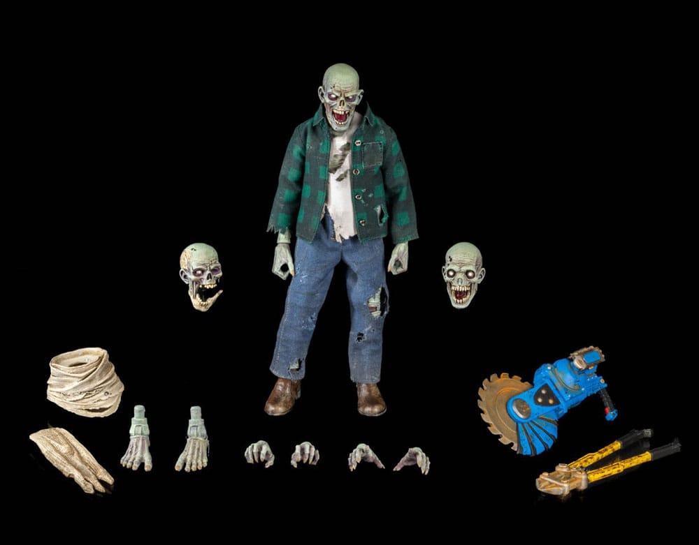 Graveyard Series Actionfigur Worker Zombie Image 4
