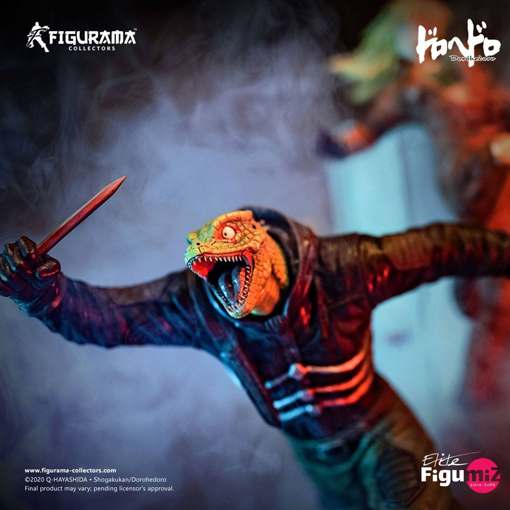 Dorohedoro Elite FigumiZ Diorama 1/8 Caiman & Nikaido 37 cm Image 5
