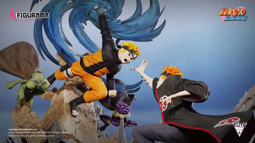 Naruto Elite Fandom Diorama 1/6 Naruto vs. Pain 69 cm Image 13