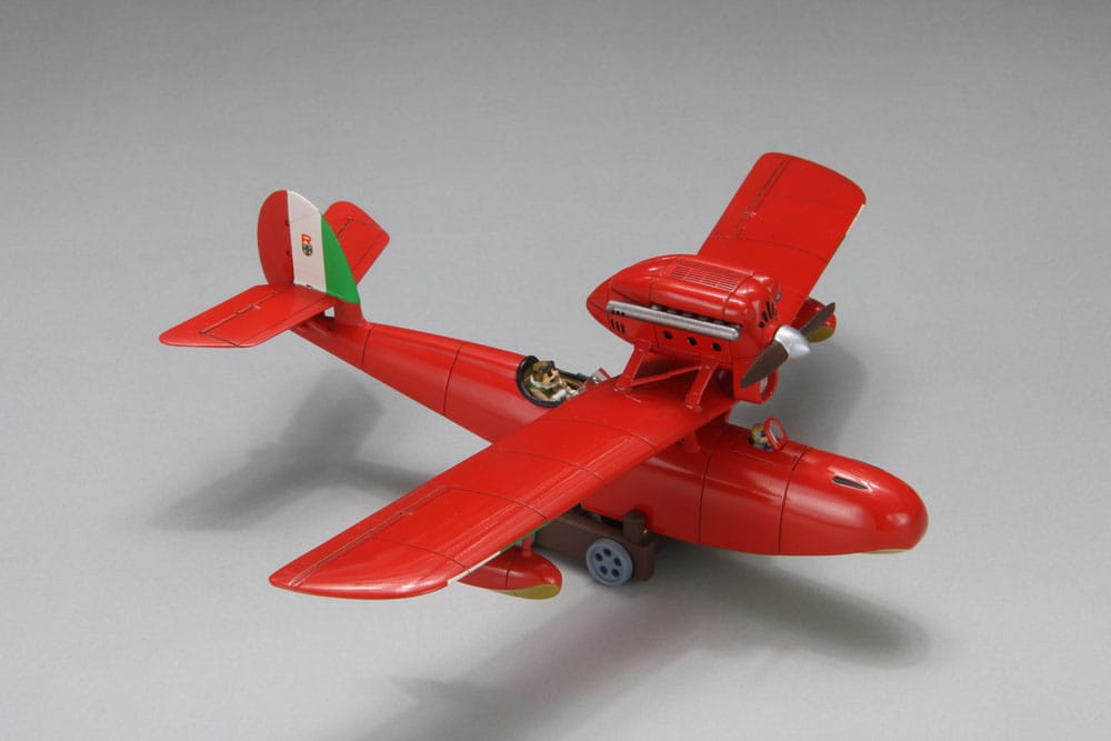 Porco Rosso Model-Kit mit Figur 1/72 Savoia S.21F Version 2 & Porco Image