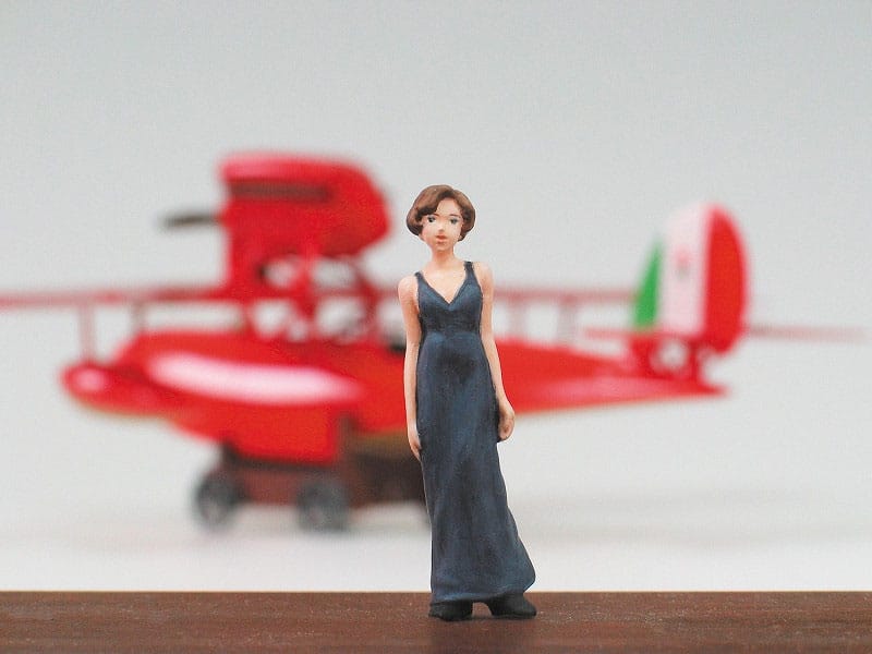 Porco Rosso Model-Kit mit Figur 1/48 Savoia S.21F Version 2 & Gina Image