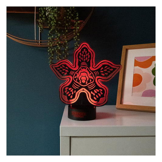 Stranger Things Laser Etched Leuchte Demogorgan Image 2