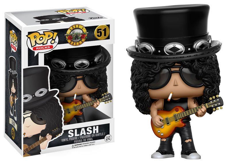 Guns N´ Roses POP! Rocks Vinyl Figur Slash 9 cm Image