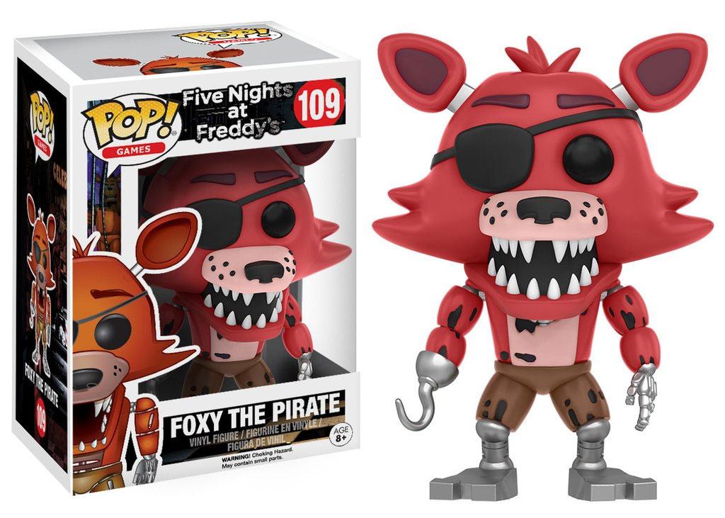 Five Nights at Freddy's POP! Games Vinyl Figur Foxy The Pirate 9 cm Image