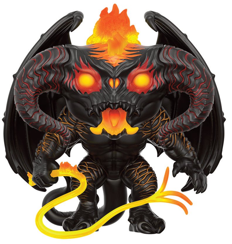 Herr der Ringe Super Sized POP! Movies Vinyl Figur Balrog 15 cm Image