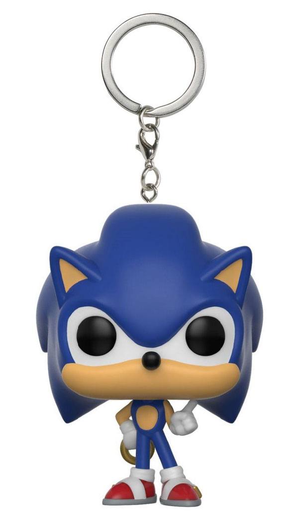 Sonic The Hedgehog POP! Vinyl Schlüsselanhänger Sonic (Ring) 4 cm Image