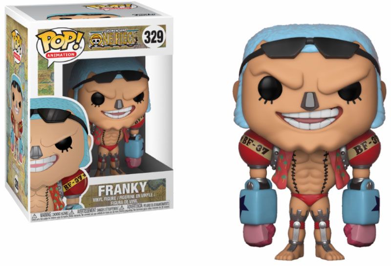 One Piece POP! Animation Vinyl Figur Franky 9 cm Image