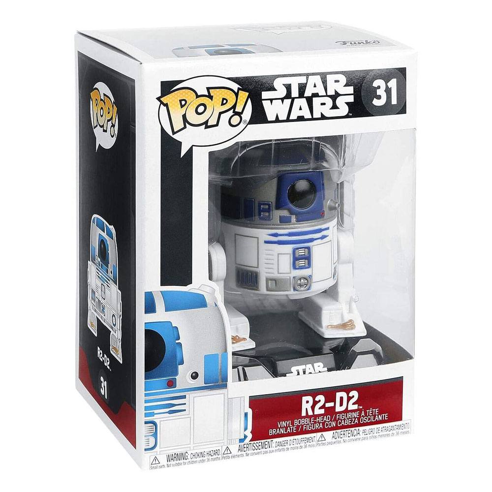 Star Wars POP! Vinyl Wackelkopf-Figur R2-D2 10 cm Image 2