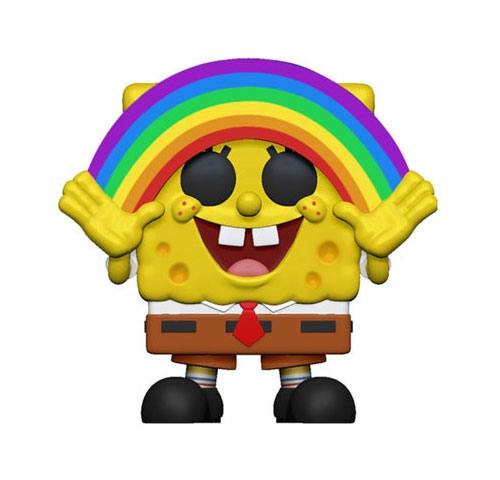 SpongeBob Schwammkopf POP! Vinyl Figur SpongeBob Rainbow 9 cm Image