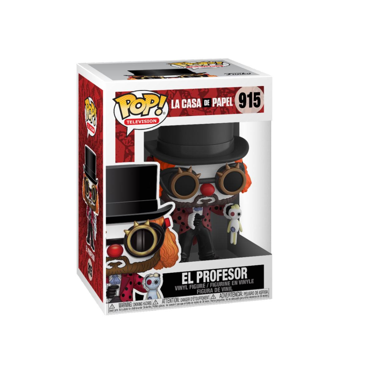 Haus des Geldes POP! TV Vinyl Figur Professor O Clown 9 cm Image 2