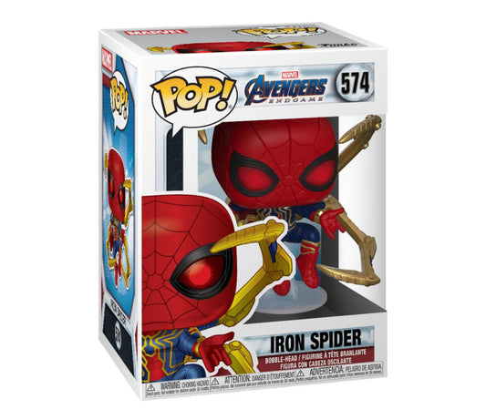 Avengers: Endgame POP! Movies Vinyl Figur Iron Spider w/Nano Gauntlet 9 cm Image 2