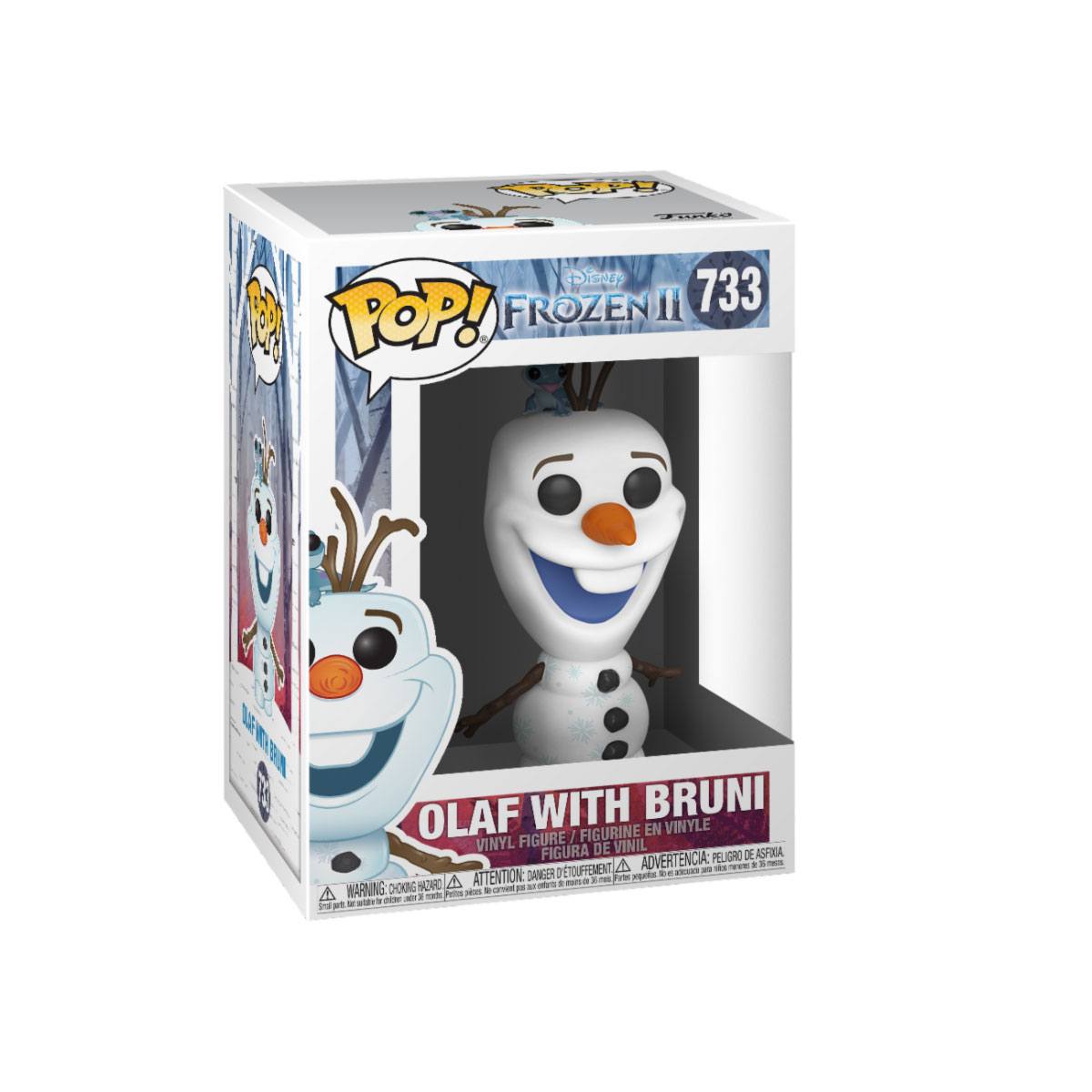 Die Eiskönigin - Völlig unverfroren 2 POP! Disney Vinyl Figur Olaf & Bruni 9 cm Image 2