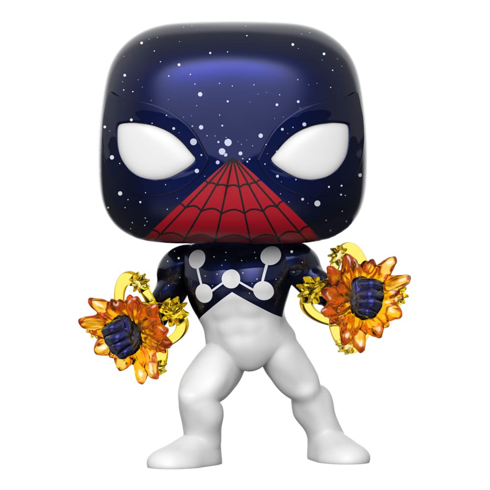 Marvel POP! Comics Vinyl Figur Captain Universe Spider-Man Exclusive 9 cm Image