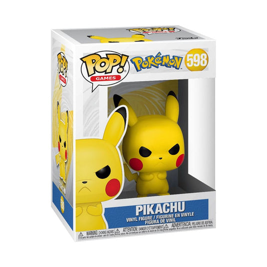 Pokémon POP! Games Vinyl Figur Grumpy Pikachu 9 cm Image 2