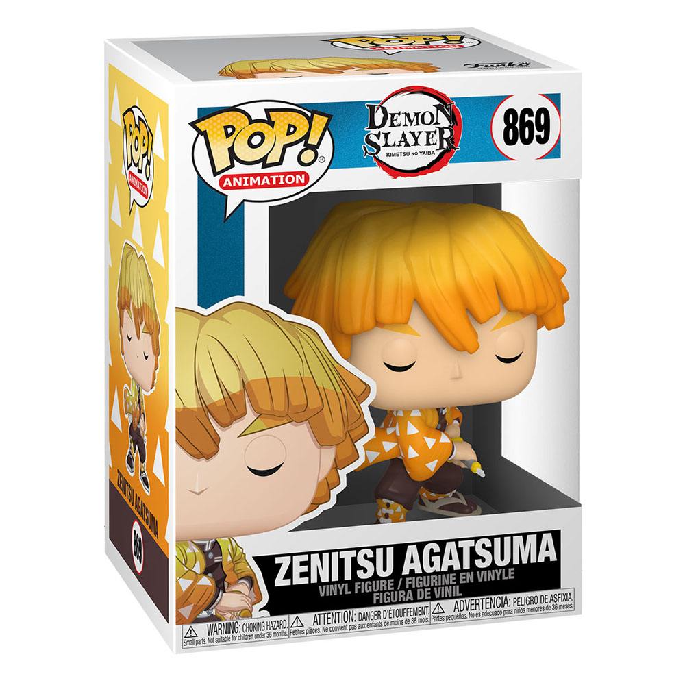 Demon Slayer POP! Animation Vinyl Figur Zenitsu Agatsuma 9 cm Image 2