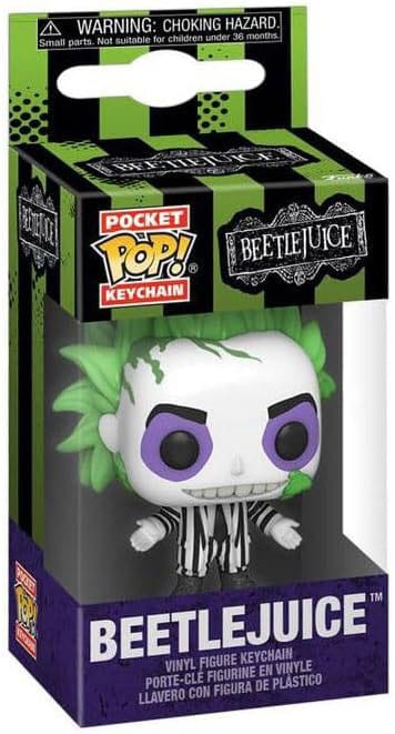 Beetlejuice Pocket POP! Vinyl Schlüsselanhänger 4 cm Beetlejuice Display (12) Image 2
