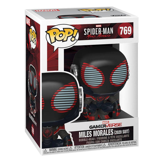 Marvel's Spider-Man POP! Games Vinyl Figur Miles Morales 2020 Suit 9 cm Image 2
