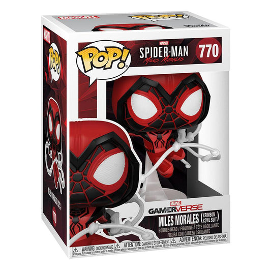 Marvel's Spider-Man POP! Games Vinyl Figur Miles Morales Red Suit 9 cm Image 2