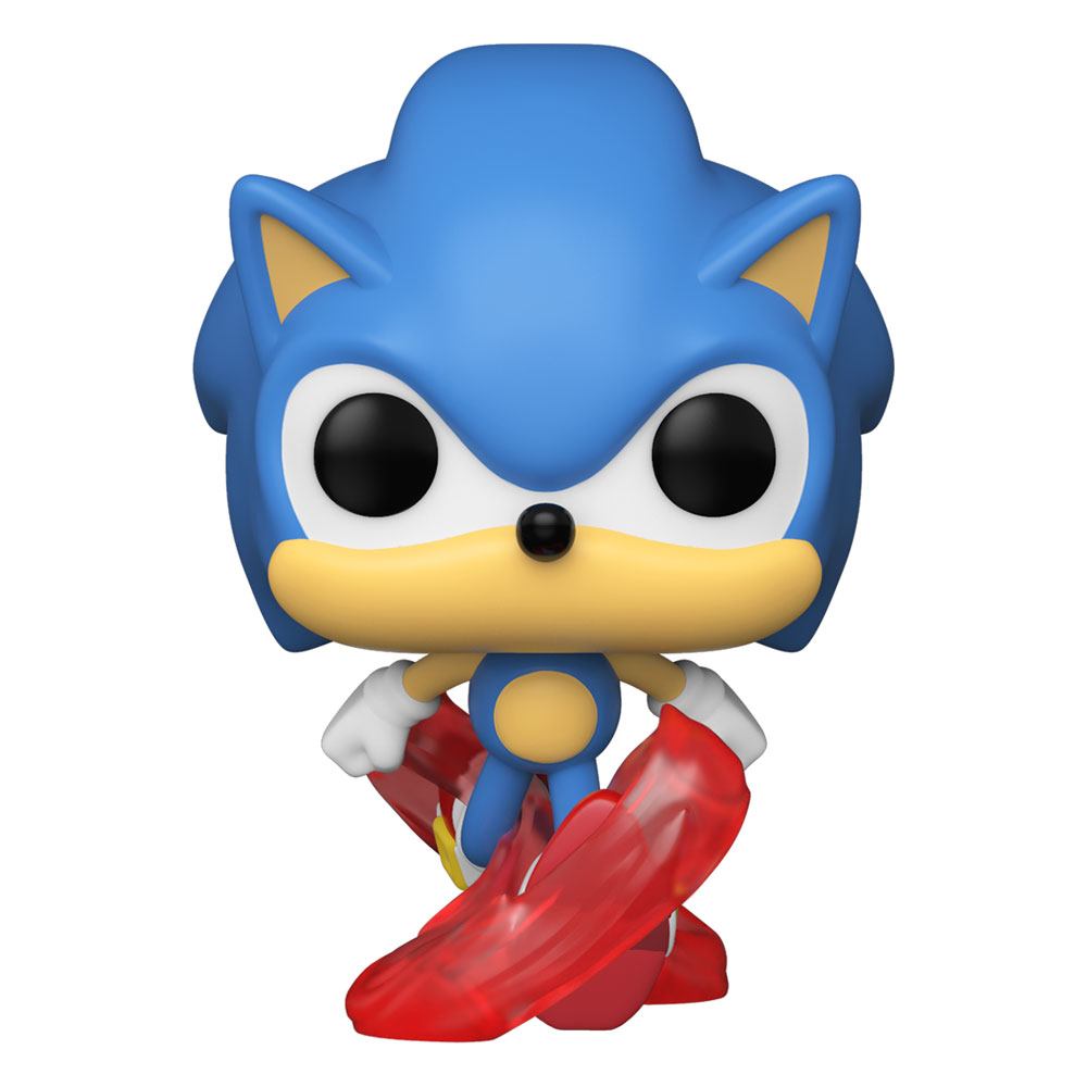Sonic the Hedgehog POP! Games Vinyl Figur Sonic 30th - Running Sonic 9 cm Image