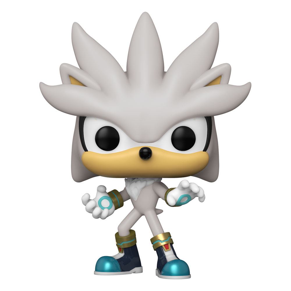 Sonic the Hedgehog POP! Games Vinyl Figur Sonic 30th - Silver the Hedgehog 9 cm Image