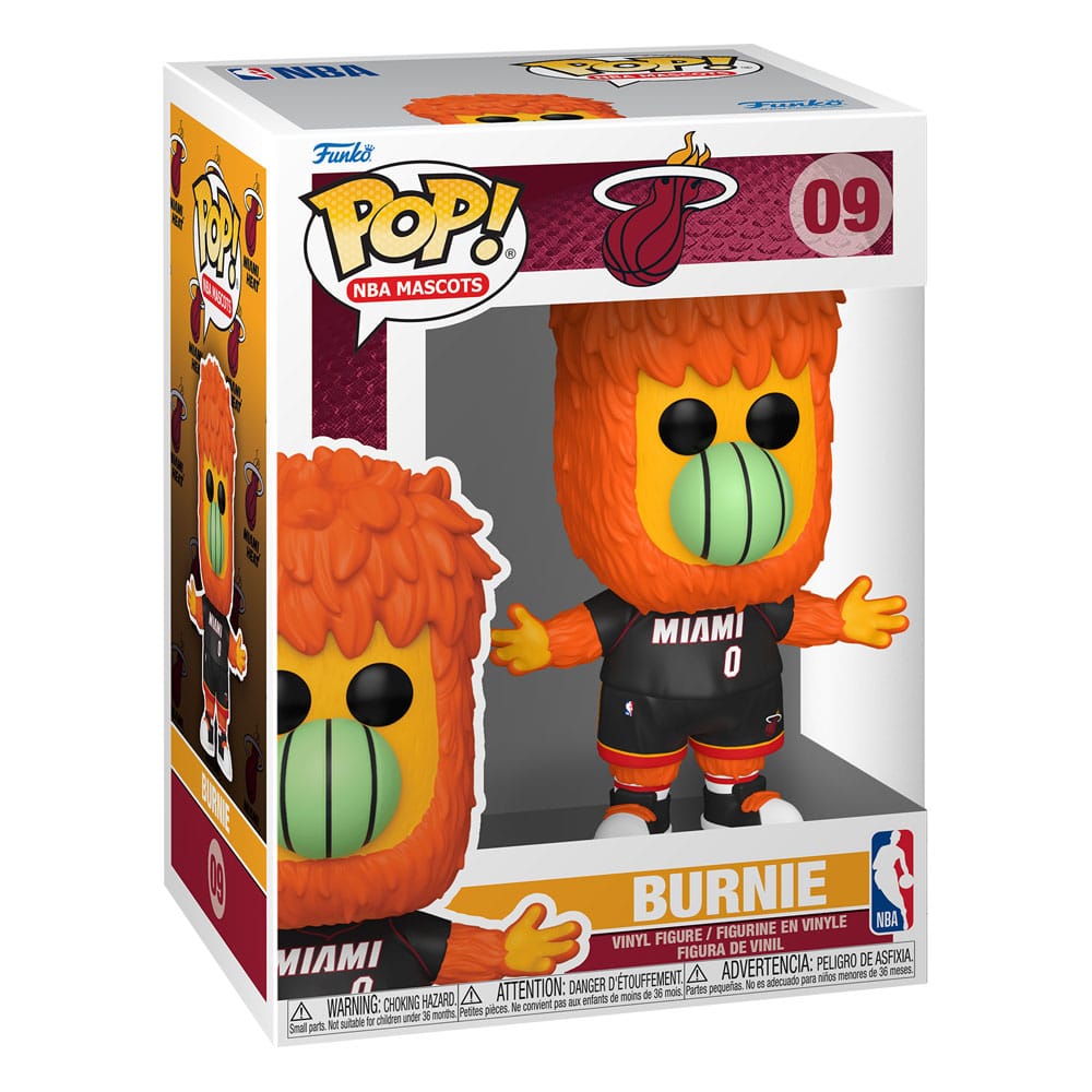 NBA Mascots POP! Sports Vinyl Figur Miami- Burnie 9 cm Image 2
