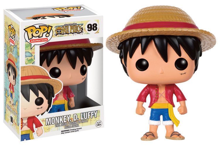 One Piece POP! Animation Vinyl Figur Monkey D. Ruffy 9 cm Image