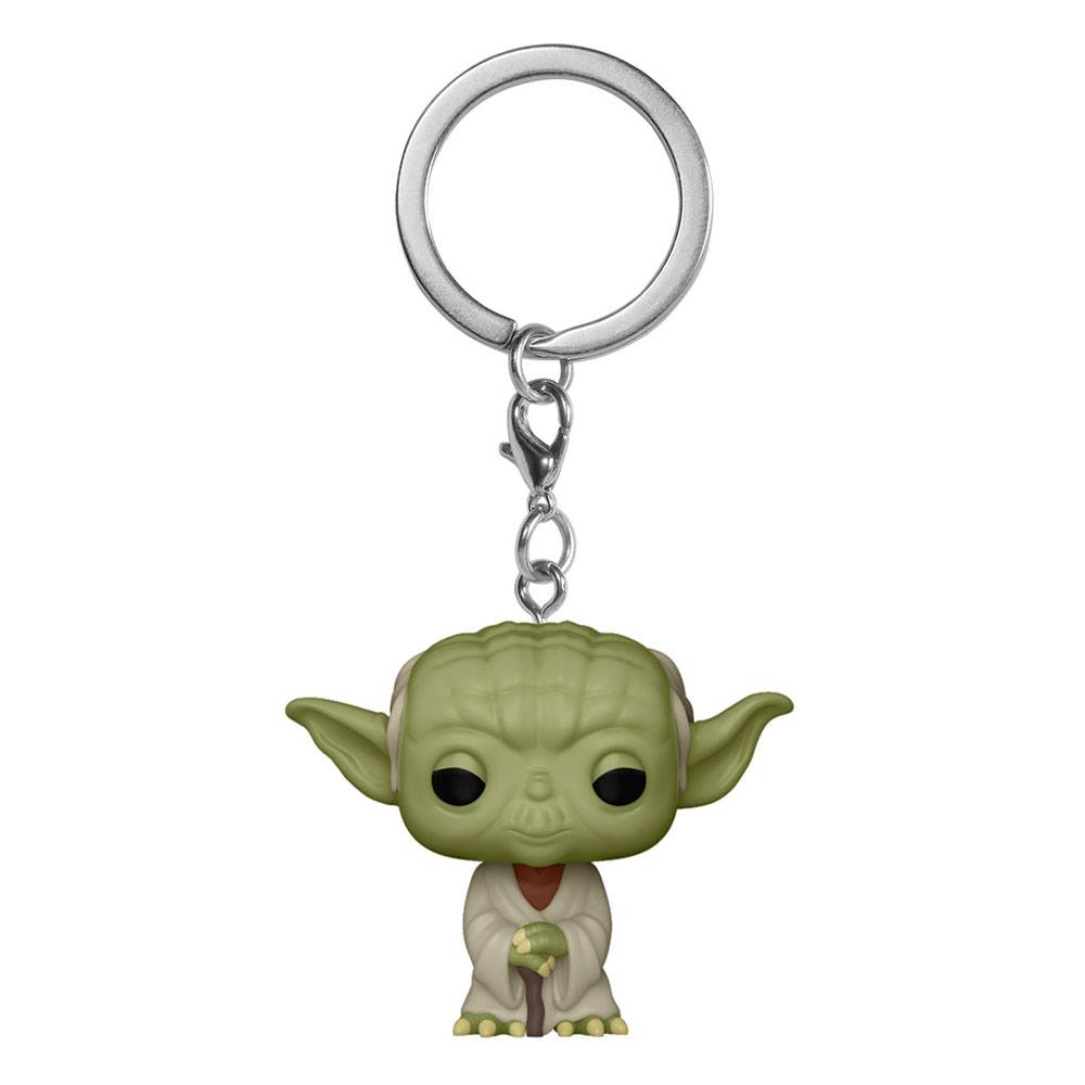 Star Wars Pocket POP! Vinyl Schlüsselanhänger 4 cm Yoda Display (12) Image