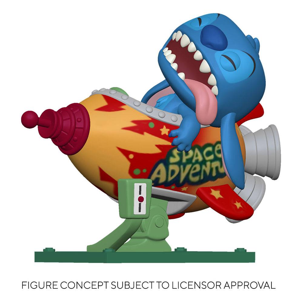 Lilo & Stitch POP! Rides Vinyl Figur Stitch in Rocket 15 cm Image
