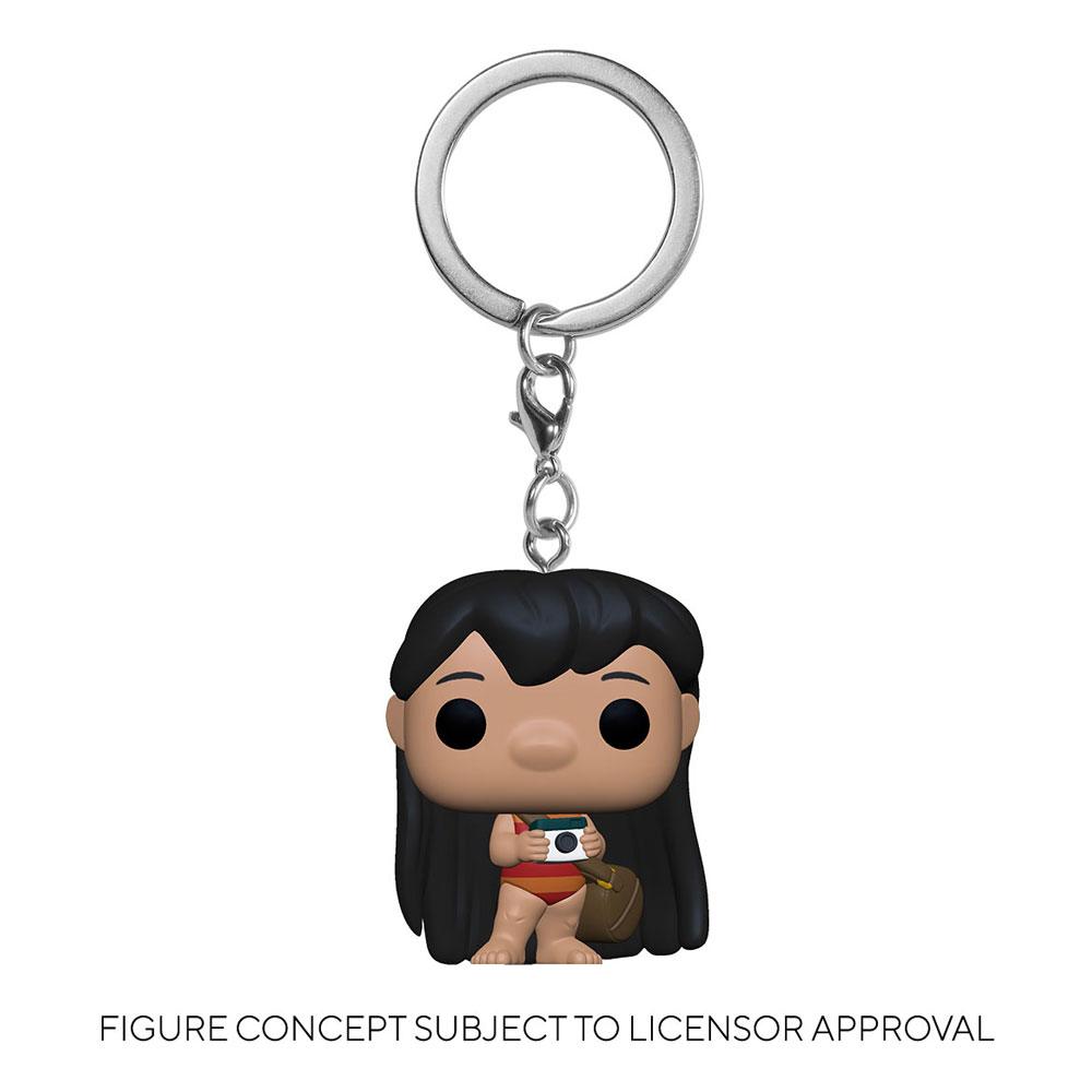 Lilo & Stitch Pocket POP! Vinyl Schlüsselanhänger 4 cm Lilo w/ Camera Display (12) Image
